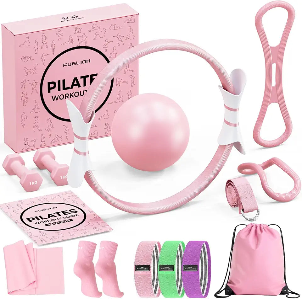 Pilates Ring & Resistance Band Home Starter Kit