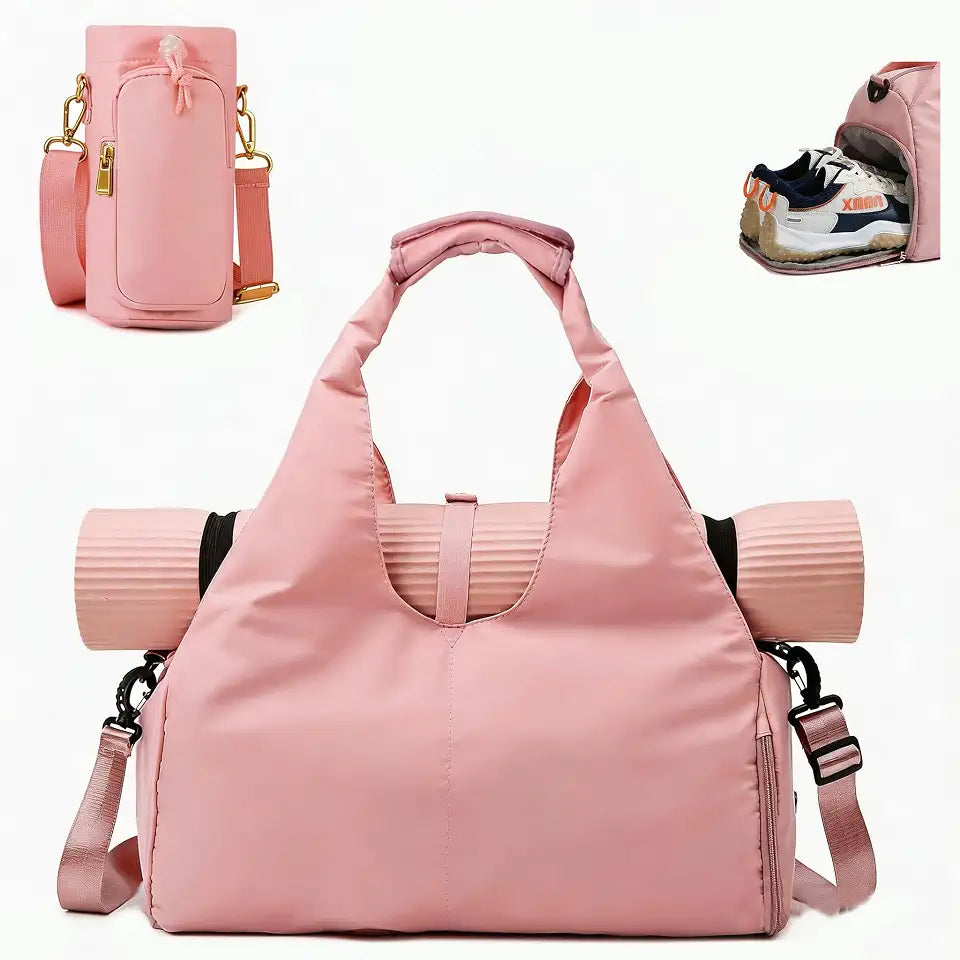 Lightweight Yoga Mat Tote Bag with Mat Strap Main image