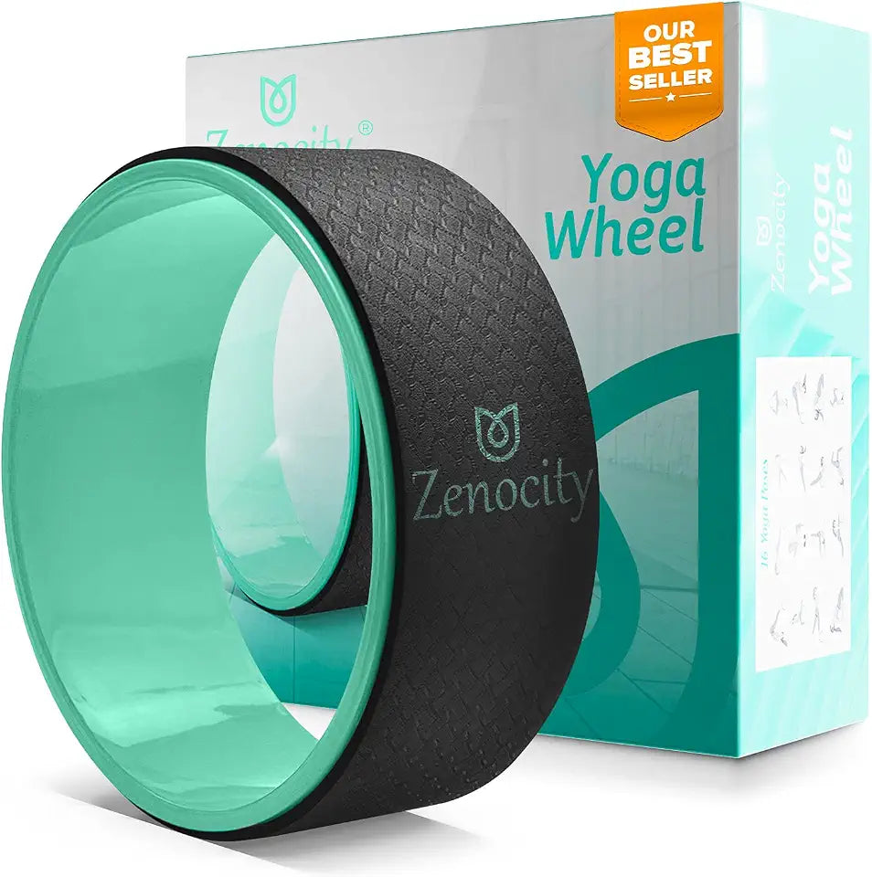 Thick Padded Back Stretcher Yoga Wheel Main image
