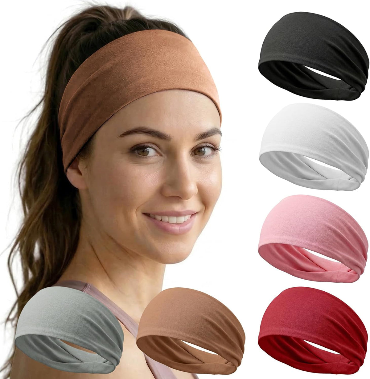 Non Slip Sweat Wicking Hair Band - Women's Main image
