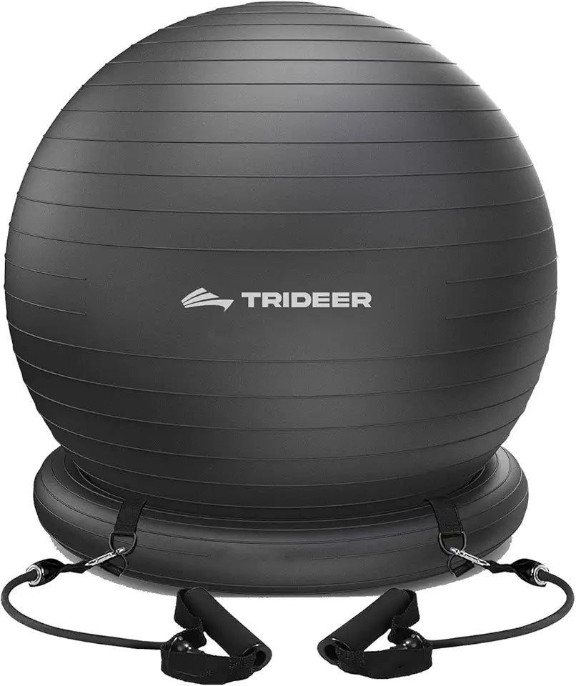 Trideer Exercise Ball Chair with Resistance Bands Base Main image