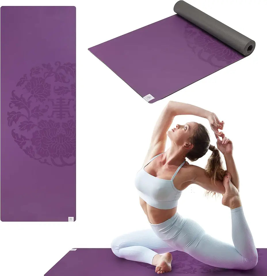 Gaiam Dry-Grip Sweat-Resistant Hot Yoga Mat (5mm)